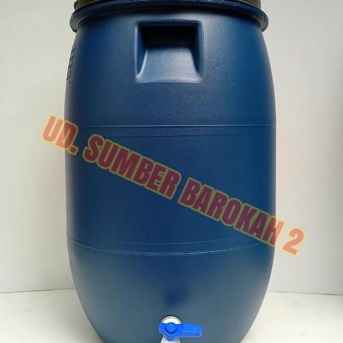 tong biru /tong kran cuci tangan/drum air 60L dan gentong serbaguna KUN