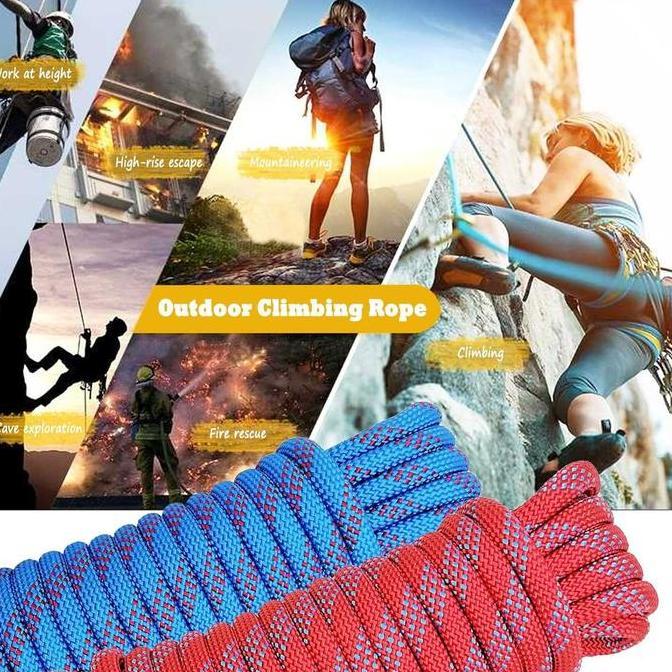 Tali Panjat Tebing Climbing Rope Outdoor Darurat Paracord Rope