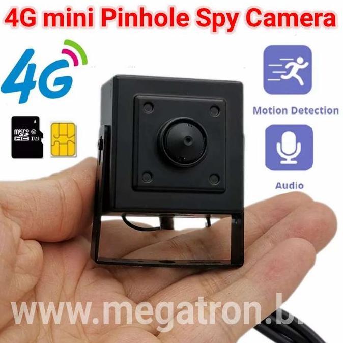 4G GSM Mini Pinhole Spy Camera Kamera CCTV mini pakai Simcard GSM