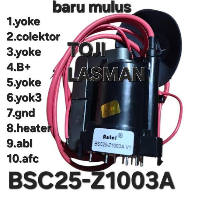 TERLARIS TOJI LASMAN BSC25-Z1003A BARU MULUS YOKE COLEKTOR B+ GND YOK3 HEATER AAFC UNTUK TV CINA