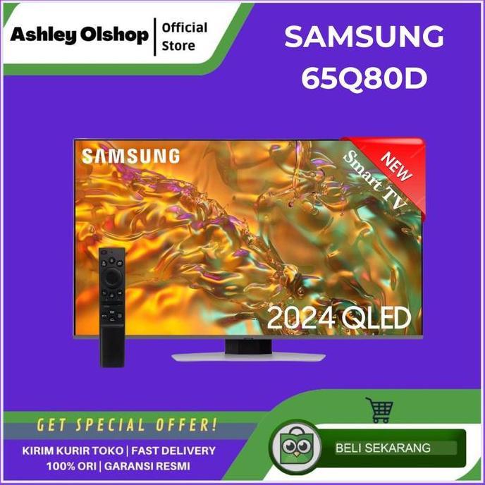 TERLARIS TV SAMSUNG QA65Q80DAKXXD 65 INCH QLED 4K SMART TV SAMSUNG 65Q80D