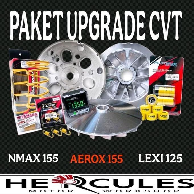 Nmax 155 Paket Full Upgrade Nmax Old,Aerox 155,Lexi 125 Full Racing Bubut Custom Motorcycle Kirian A