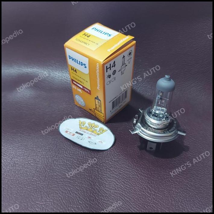 TERBARU BOHLAM H4 12V 60W/55W PHILIPS 