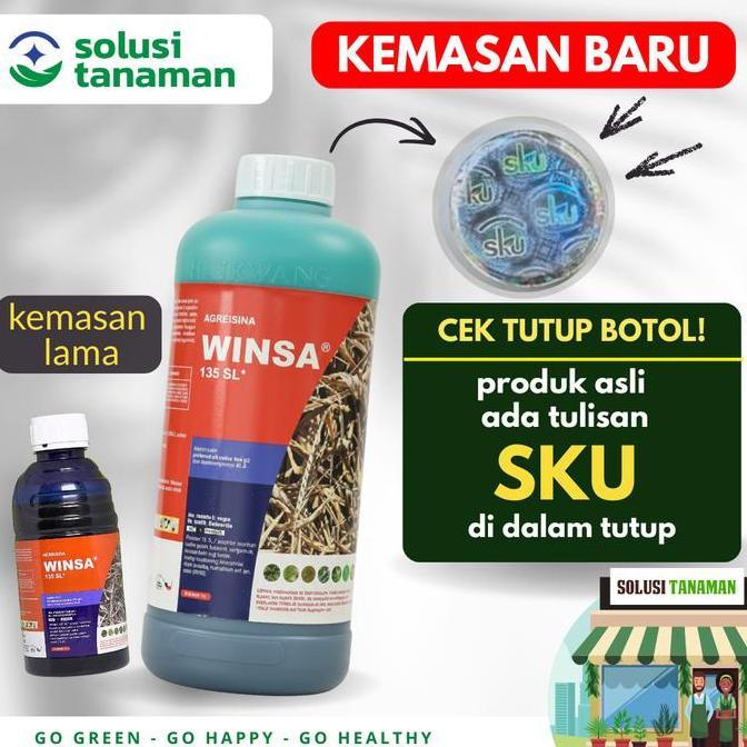 Overbista55 - Herbisida WINSA 135 SL PEMBASMI RUMPUT LIAR/GULMA Obat RUMPUT Tanaman