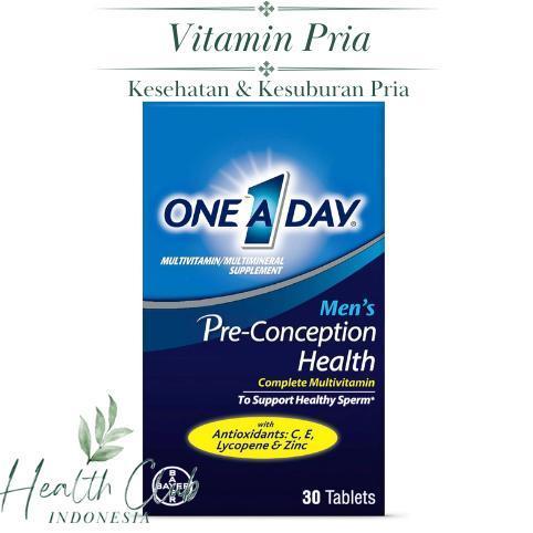 (Terbaru) One A Day Men's Pre Conception - Vitamin Promil Kesuburan Pria (Terlaris)