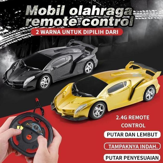 Argipratamashop - Rc Mobil Olahraga Dengan 360 Rotasi - Mainan Edukatif Anak Skala 1:22 Toys Asli Co