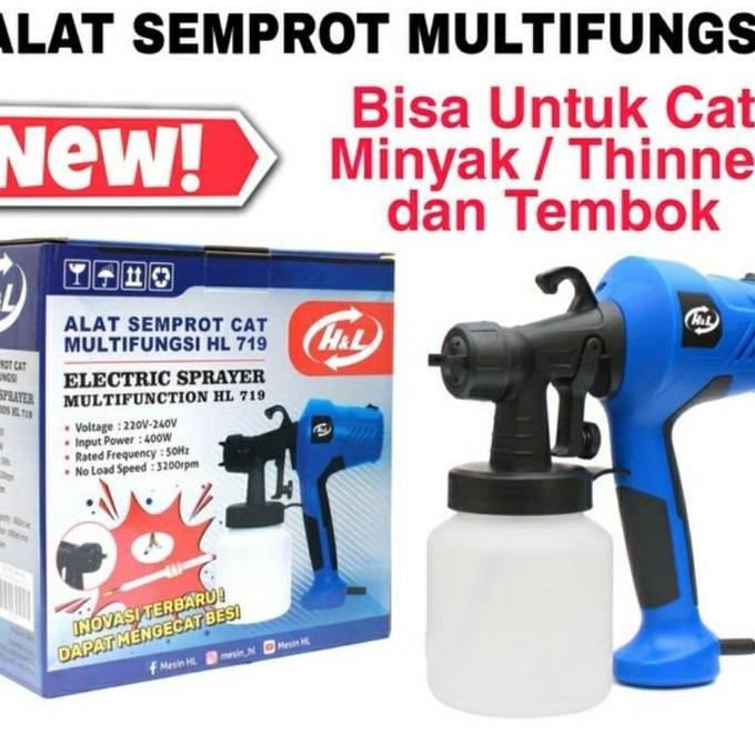 HARGA DISC - Electric Spray Gun HL 719 Gun Cat Minyak Tembok H&L