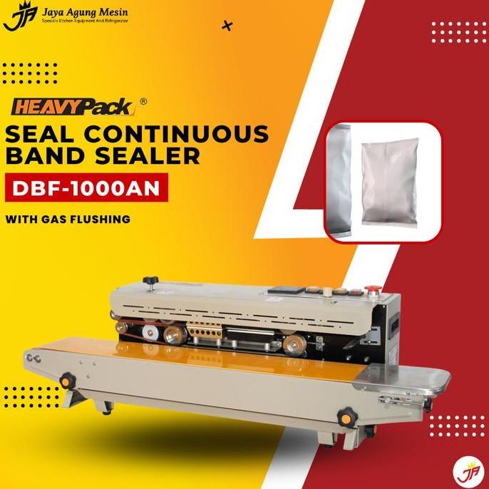 TERBARU - Heavy Pack Mesin Seal Continuous Band Sealer DBF-1000AN