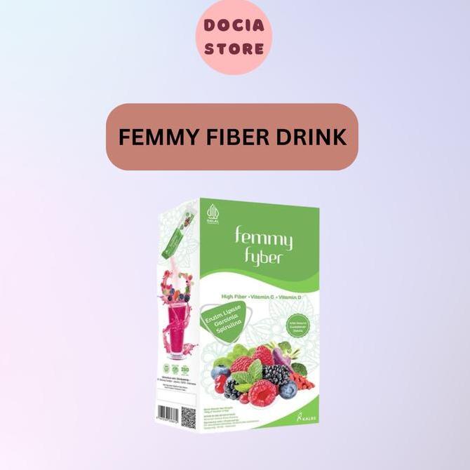 Larissagalllery - Femmy Fiber - Minuman Fiber Drink - Diet - Detox