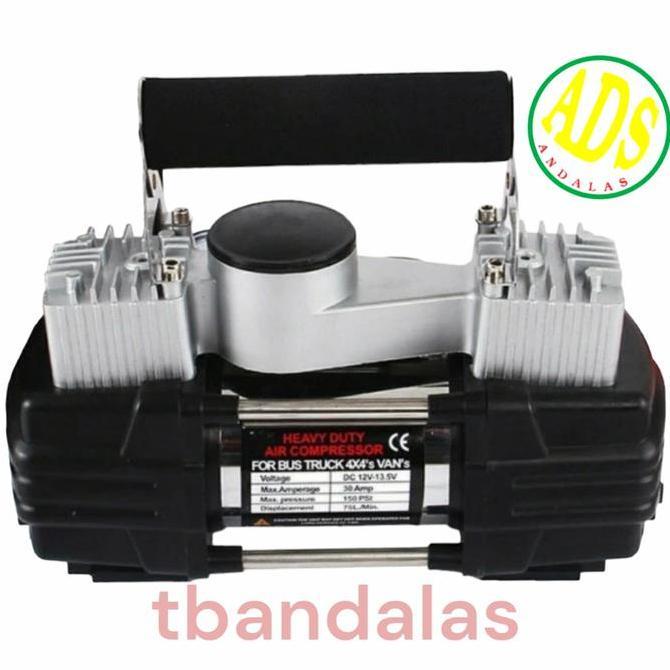 pompa Kompresor compressor angin ban mobil mini 12 v