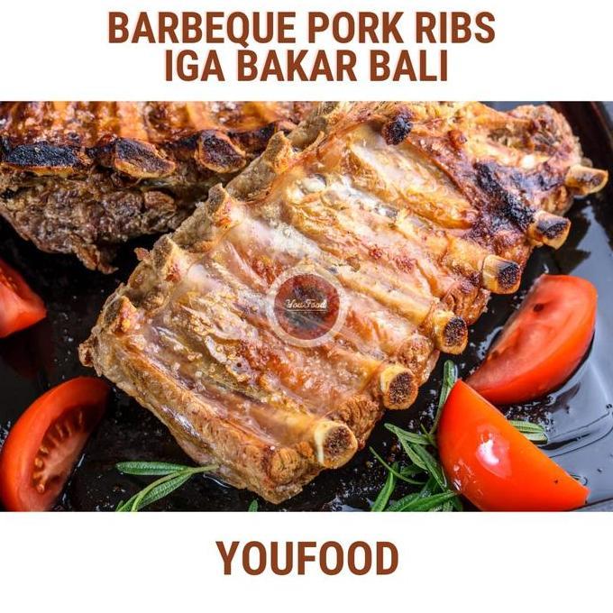 NEW BBQ PORK RIBS BALI - FULL SLAB - IGA BAKAR BBQ BABI BALI - (MATANG) ORI