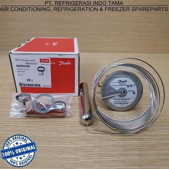 NEW R404A / R507 TES 12 / TE 12 MOP - 067B3349  Danfoss Expansion Valve / Expansi
