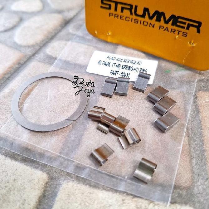 6 PAWL PLAT PELATUK FREEHUB STRUMMER - HUB SERVICE KIT MTB STRUMMER 6 PAWL 1T