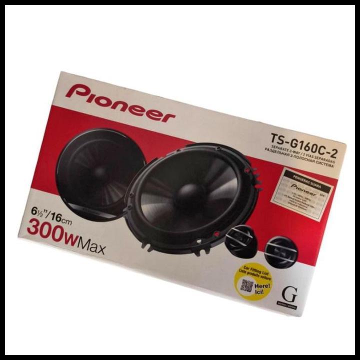 TERLARIS PIONEER TS-G160C SPEAKER SPLIT PIONEER TS-G160C-2 GEN2 2 WAY COMPONENT SPLIT PIONEER