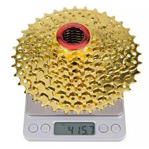 9 Speed GOLD Sprocket ZTTO GOLD 9 speed Sprocket 9sp 11-36T Sprocket 9