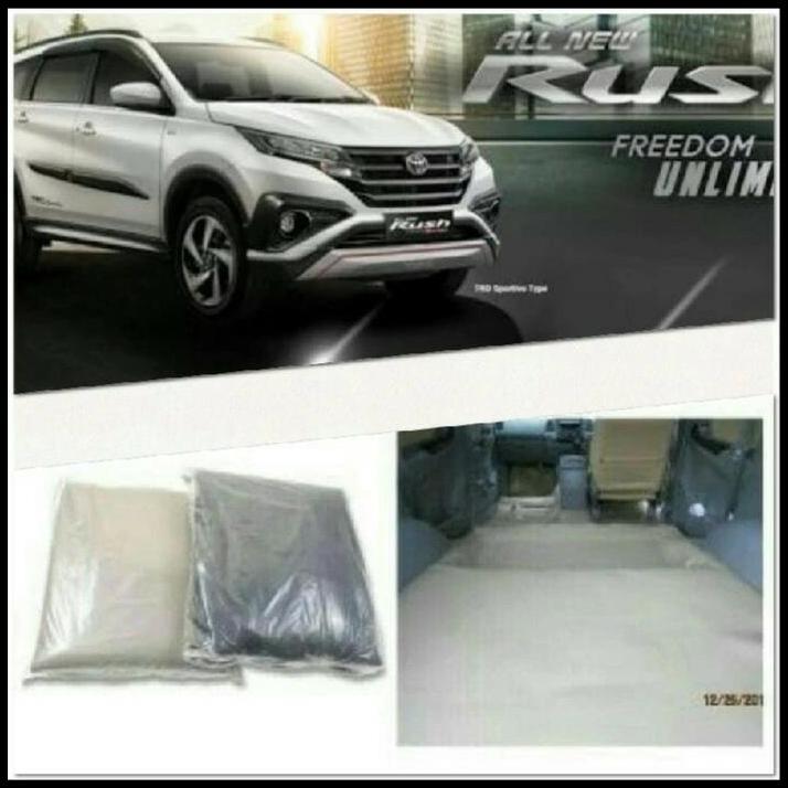TERBARU KARPET MOBIL ALL NEW RUSH/KARPET DASAR MOBIL ALL NEW RUSH TERIOS 