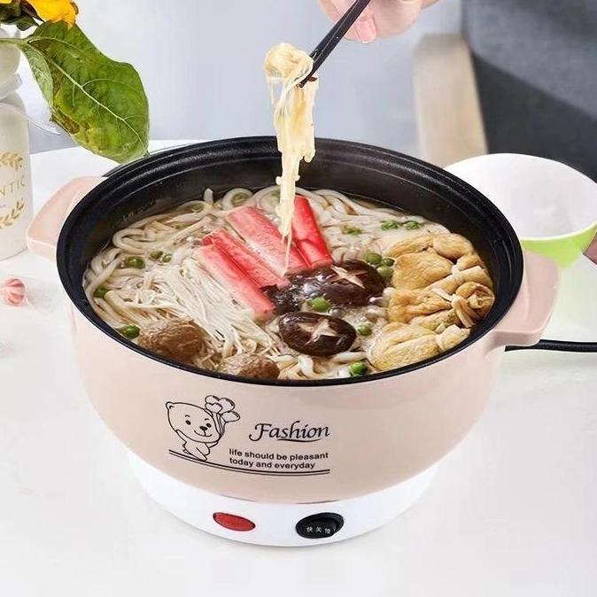 DREXID - Panci Multifungsi Non-Stick Electric panci Memasak Steamboat Pot Periuk Nasi/Periuk Steambo