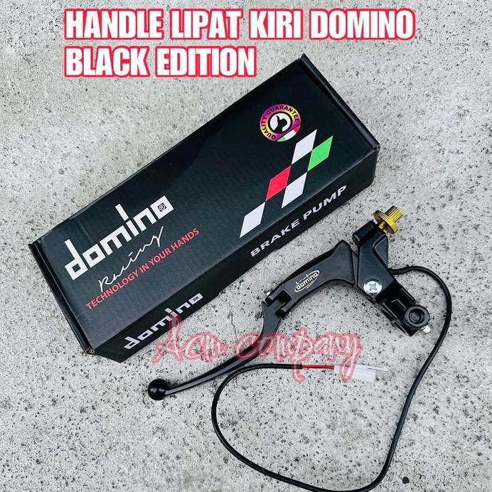 HANDLE KIRI LIPAT DOMINO / MASTER REM KIRI DOMINO BLACK FULL CNC UNIVERSAL MOTOR