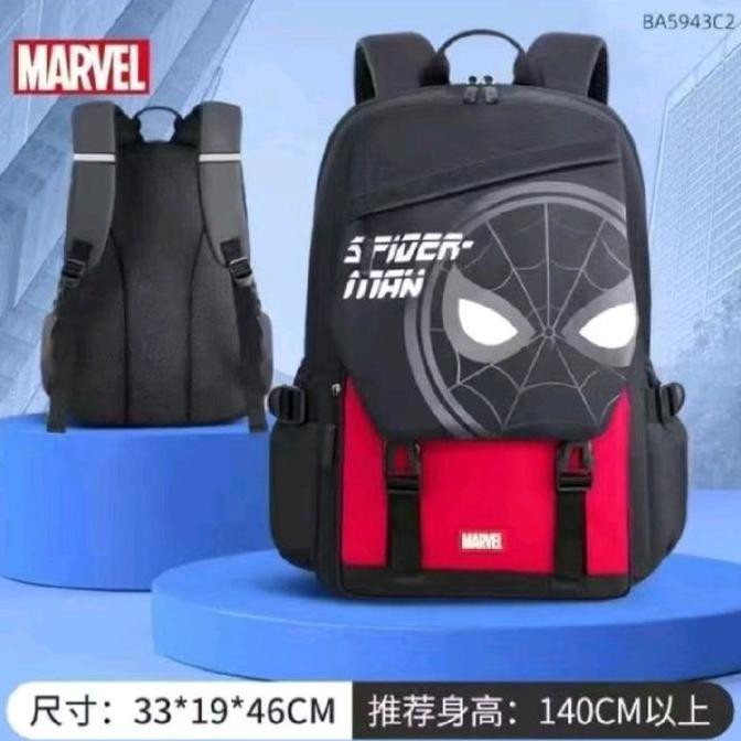 tas sekolah anak ironman capten spiderman ransel.anak laki laki tk sd