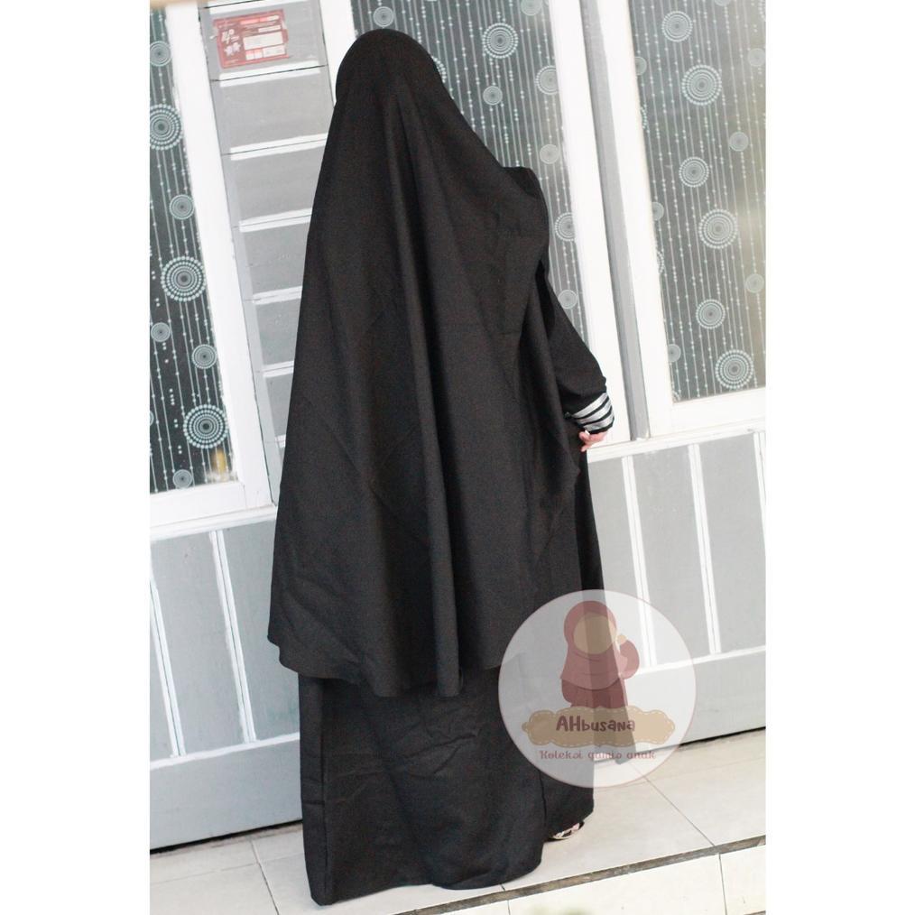 Termurah Gamis Marwah Syari Set Cadar /Gamis Syari Set Hijab/Gamis Set Cadar Jumbo/Gamis Set Hijab J