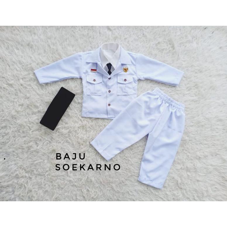Best Seller Baju Soekarno Baju Pejuang Terbaru Baju Pahlawan Terbaru Kostum Soekarno Kostum Pejuang 