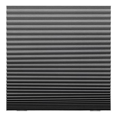 Tirai Lipat Minimalis Langsung Tempel / Vertical Blind Abu Abu Tua