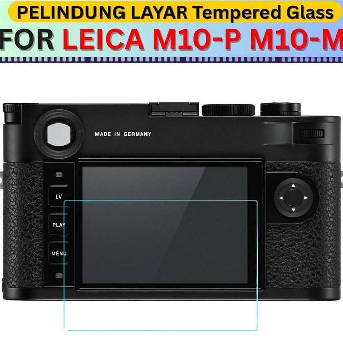 Pelindung Layar LEICA M10-P M10-M Tempered Glass Screen Protector Camera Anti Gores LCD Kamera Leica