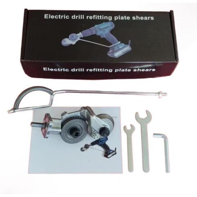 Adaptor Bor Pemotong Seng Alat Pemotong Lembaran Logam