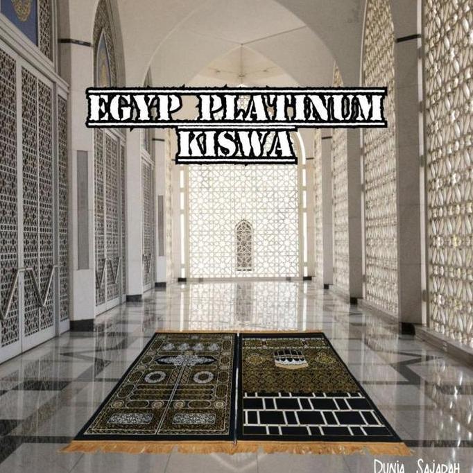 TERLARIS SAJADAH PREMIUM TURKEY TURKI KISWA / PINTU KABAH / HAJAR ASWAD / KABAH