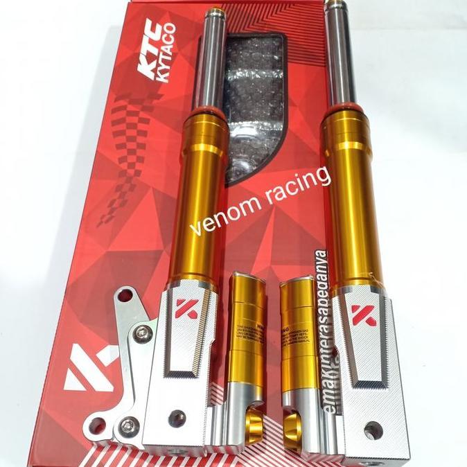 suspension shock depan ktc kytaco sff-20 new fazzio/ mio sporty smile