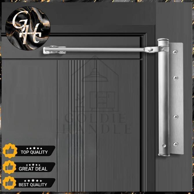 Mehose- Penutup Pintu Otomatis Engsel Pintu Per Stang Door Closer Aluminium Door Closer Pintu Househ