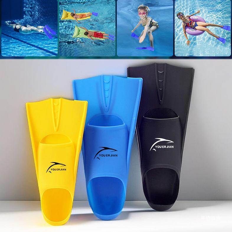 XXS-XL Kaki Katak Silicone Fin Renang Diving Sepatu Kaki Katak Fin Diving Renang Snorkeling Anak Dan