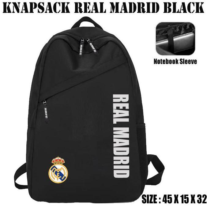 TERLARIS TAS REAL MADRID - BACKPACK MADRID - TAS KLUB BOLA REAL MADRID - TAS RANSEL REAL MADRID SEKO