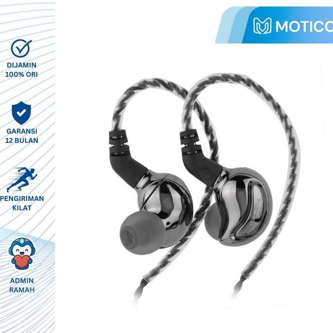 [Garansi 1 Tahun] Blon Bl-01 With Mic Bl01 Earphone Best Tuning