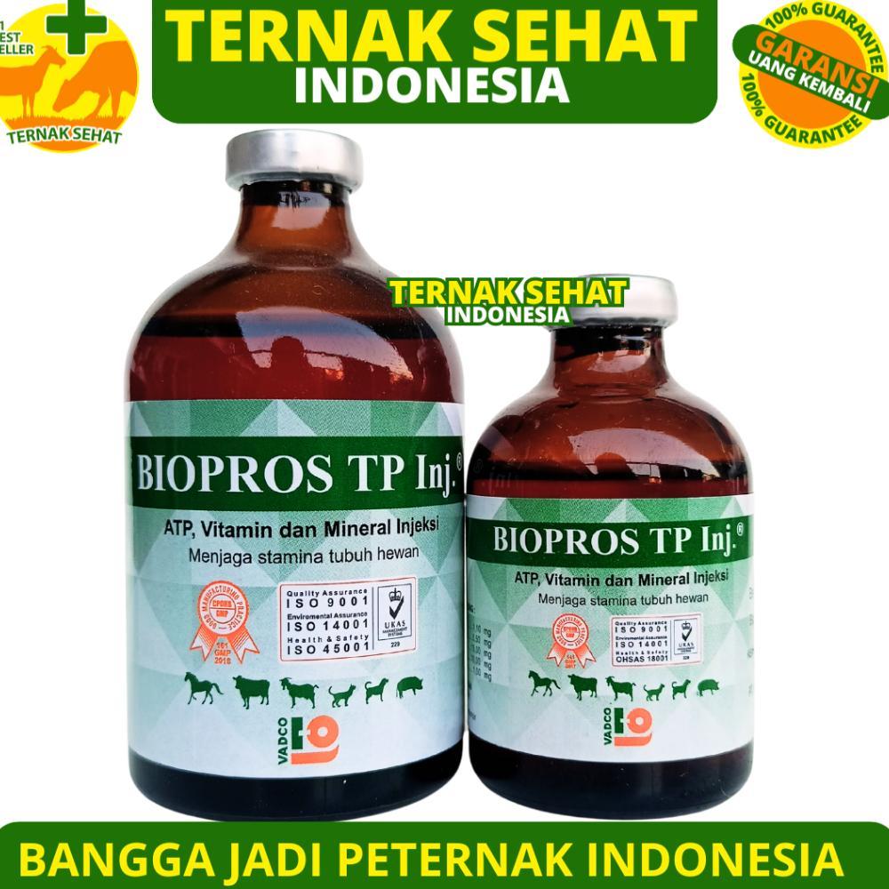 Ready Stock BIOPROS TP INJ 100ML BIOPROS TP INJ 50ML VADCO - Obat Penguat Otot & Menjaga Stamina Tub