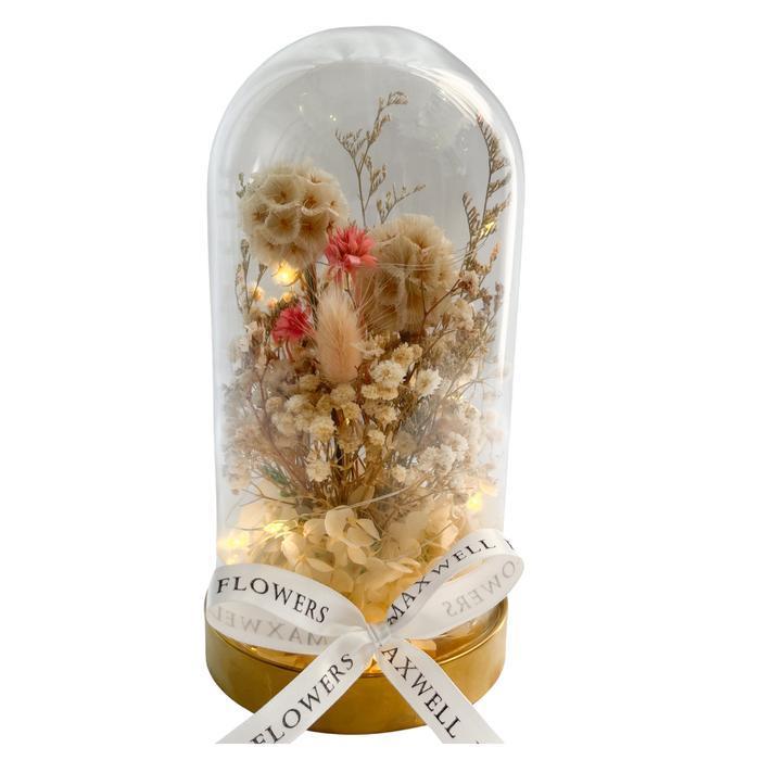 DANDELION FLOWERS DOME - PREMIUM WISHES GIFT BY MAXWELL FLOWERS BEST QUALITY