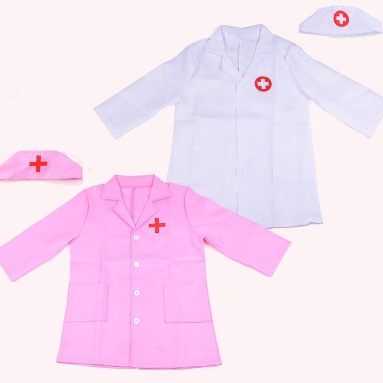 Diskon Baju Dokter Anak Kostum Profesi Bermain Medical Dokter Baju Dokter Kecil Anak Perempuan