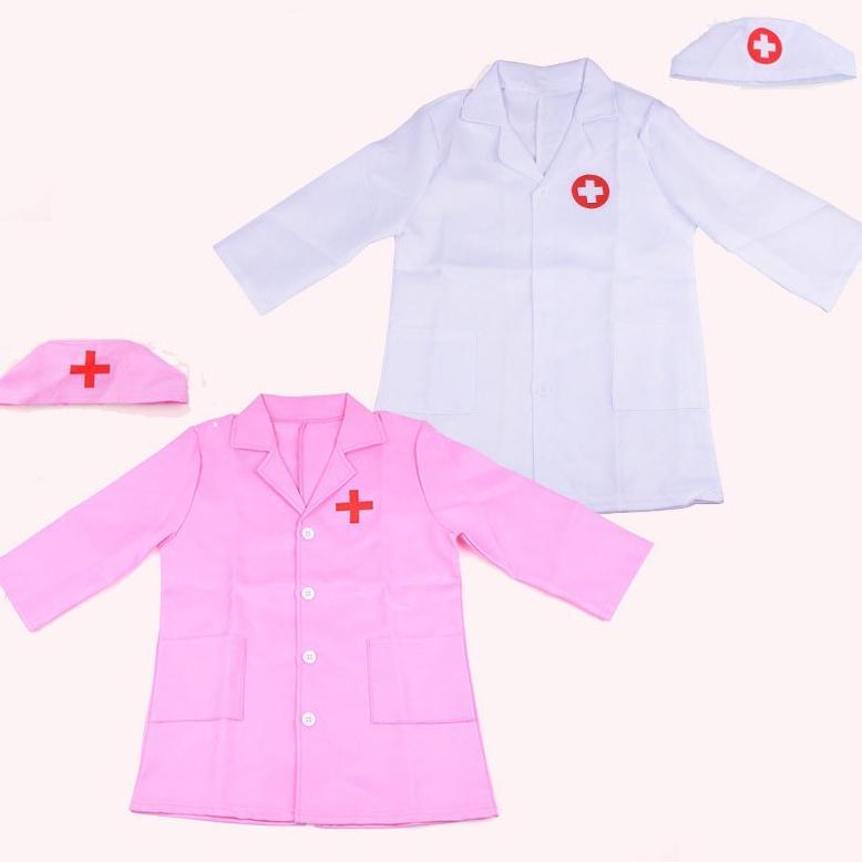 Diskon Baju Dokter Anak Kostum Profesi Bermain Medical Dokter Baju Dokter Kecil Anak Perempuan