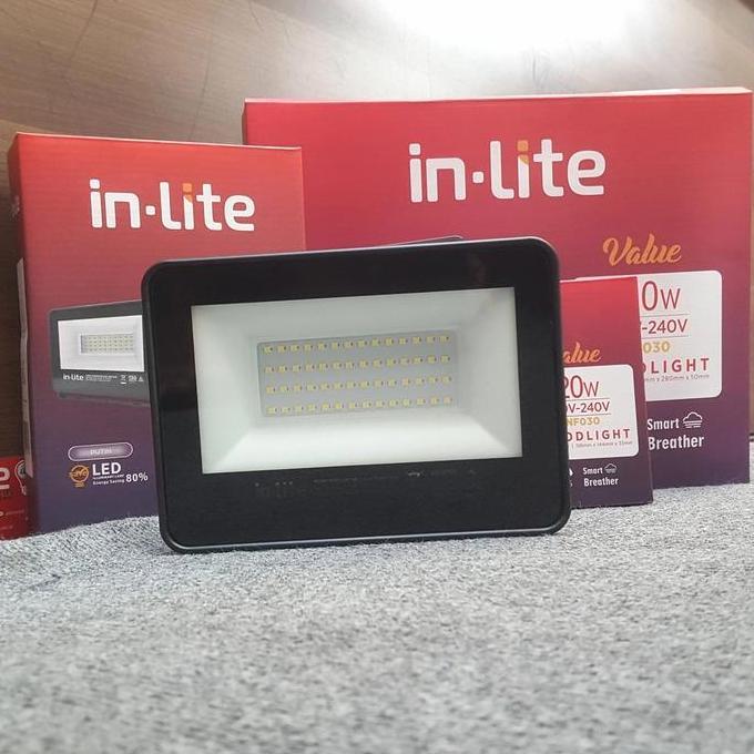 Lampu Led Sorot 50Watt|Flood Light Inf030|50W In Lite Smart Breather