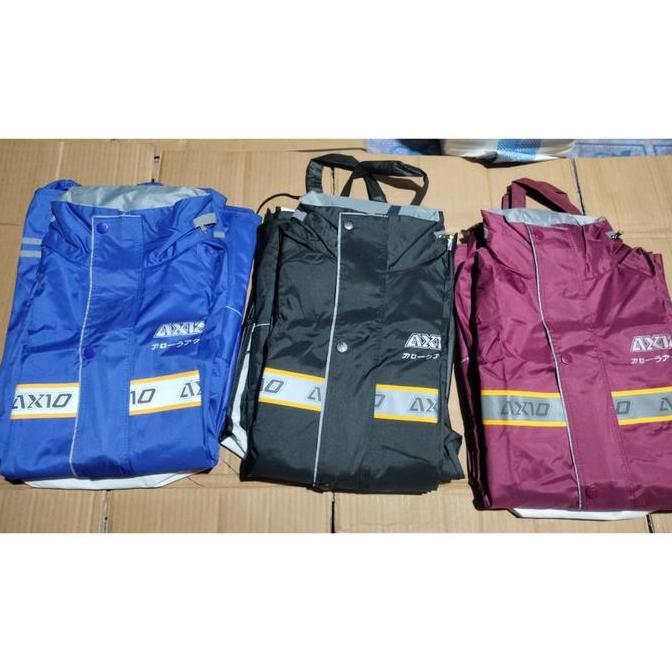 Jas hujan axio original  europe 882 jas hujan axio pria wanita tebal