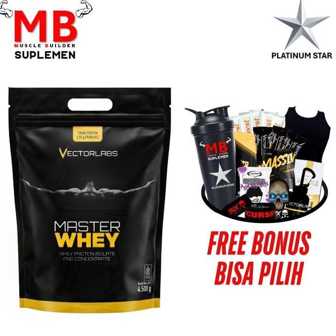 NEW MASTER WHEY VECTORLABS 10 LBS WHEY PROTEIN CONCENTRATE 10LBS 10LB 11 LB GOLD STANDARD ON OPTIMUM