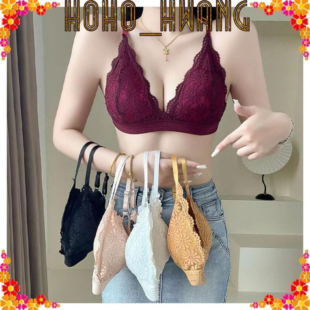 exclusive hoho hwang (b-206) bra wanita bralette sexy bra renda bra fashion