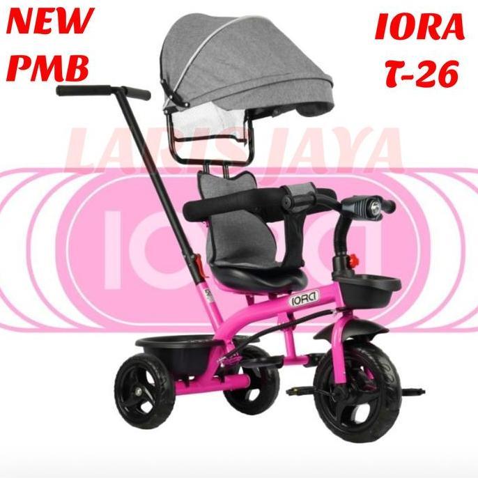 Ready Sepeda roda tiga PMB IORA T 26 SEPEDA BALITA IORA T26 TRICYCLE IORA