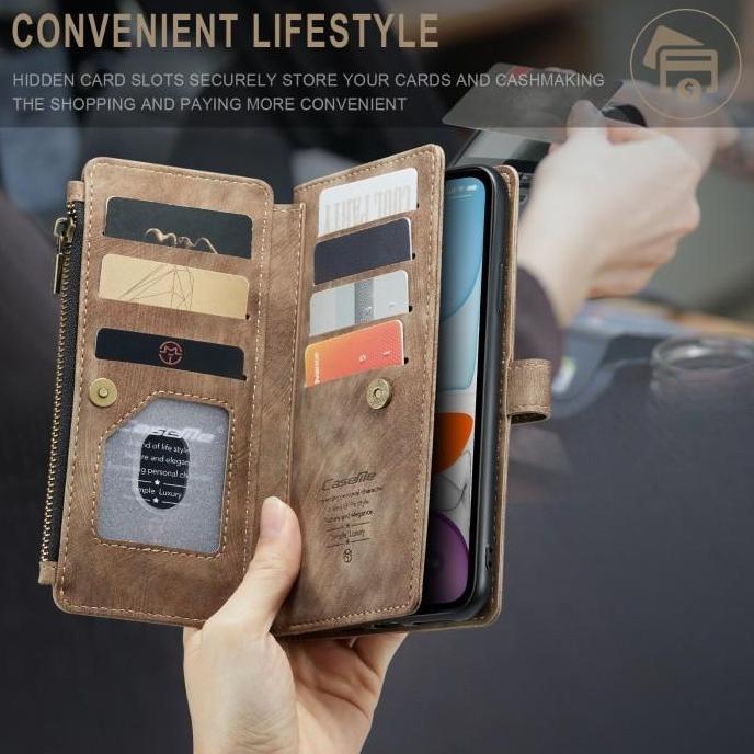 Samsung A33 5G Caseme C30 Slot kartu Cover Leather Wallet Case