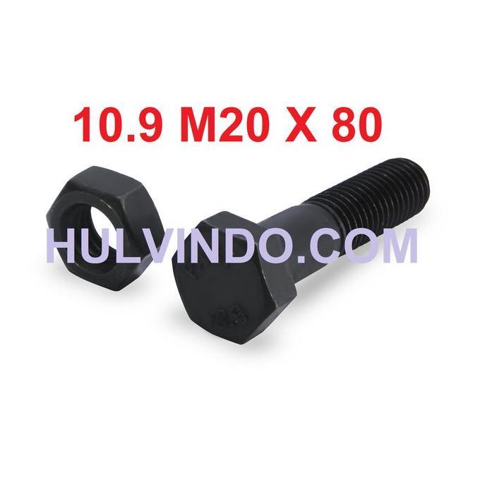 BAUT BAJA HTB GRADE 10.9 + MUR|10| M20 X 80