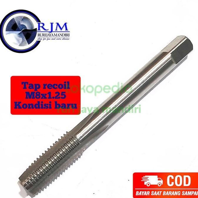 tap recoil m8 x 1.25 tap recoil baut kunci 12