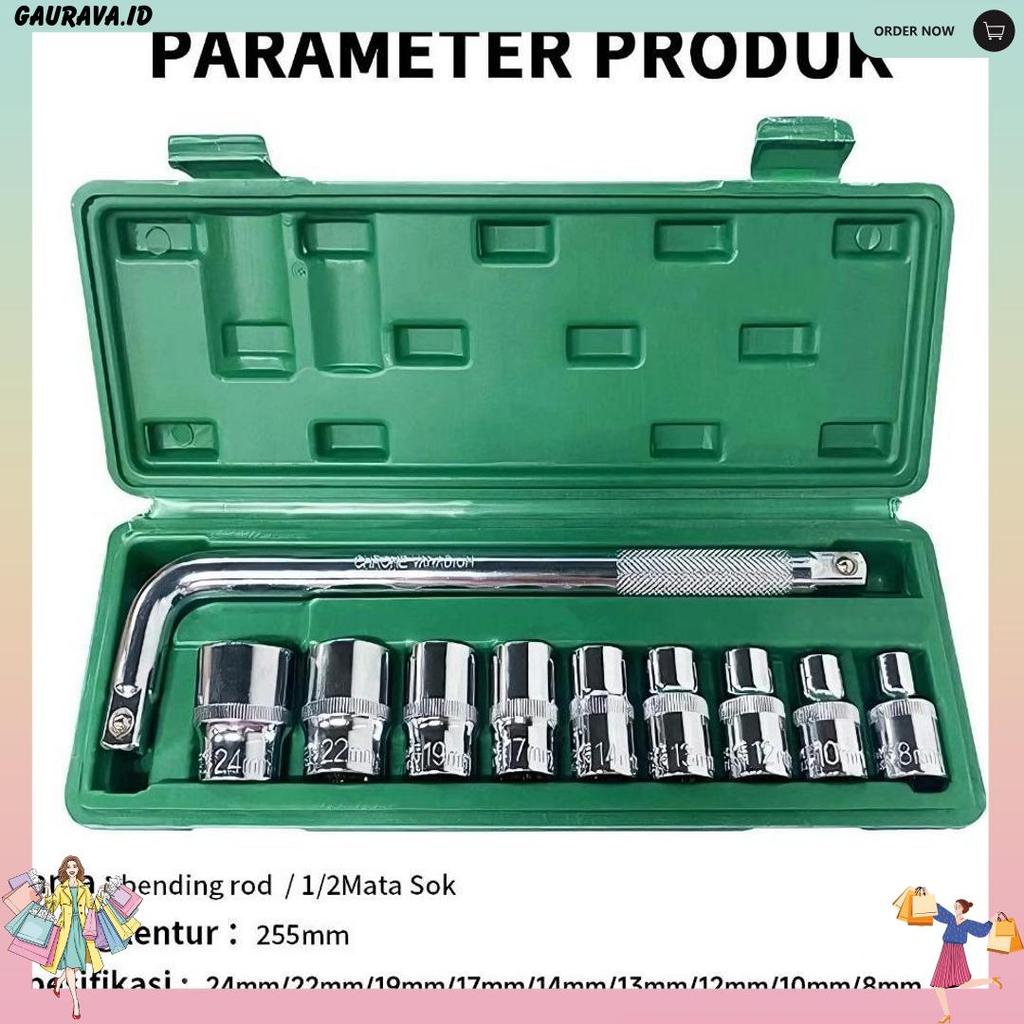 Reaim Kunci L Sok 10Pcs Kunci Set Lengkap Kunci Set Toolkit Set Tool Box Set Lengkap Produk Favorit