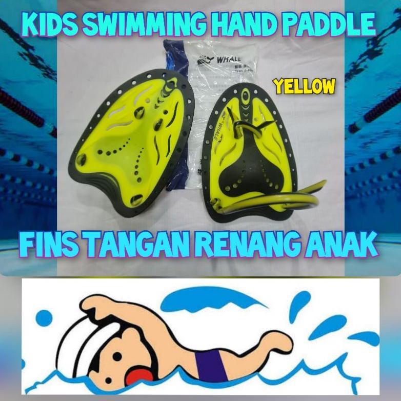 SMALL SIZE KECIL HAND PADDLE RENANG ANAK SPEEDO KIDS HAND FINS TANGAN SWIMMING FIN Aksesoris berenan