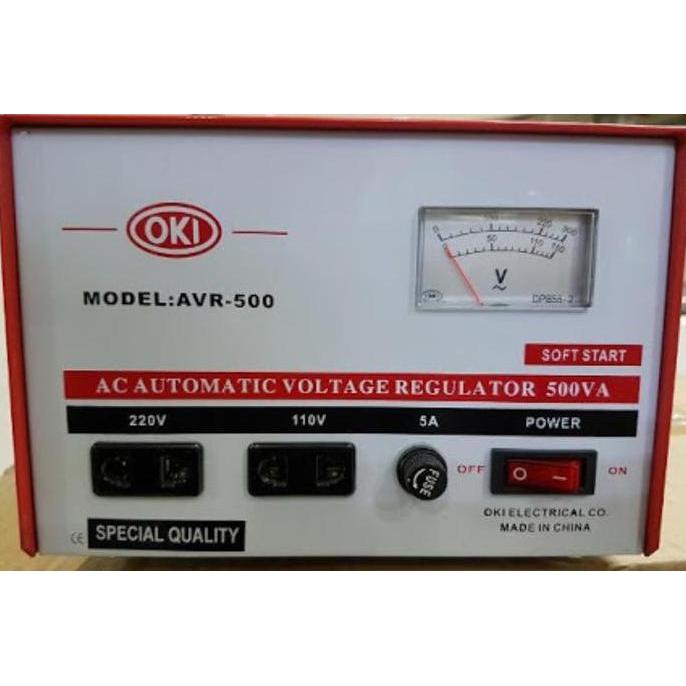 Terbaru Stabilizer Regulator Listrik OKI 500 watt Stabiliser jualkabeldan844 Ayo Order