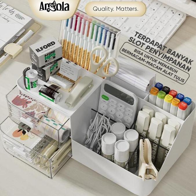 TP Angola Rak Alat Tulis / Skincare / Make Up C36 Stationery Organizer KS